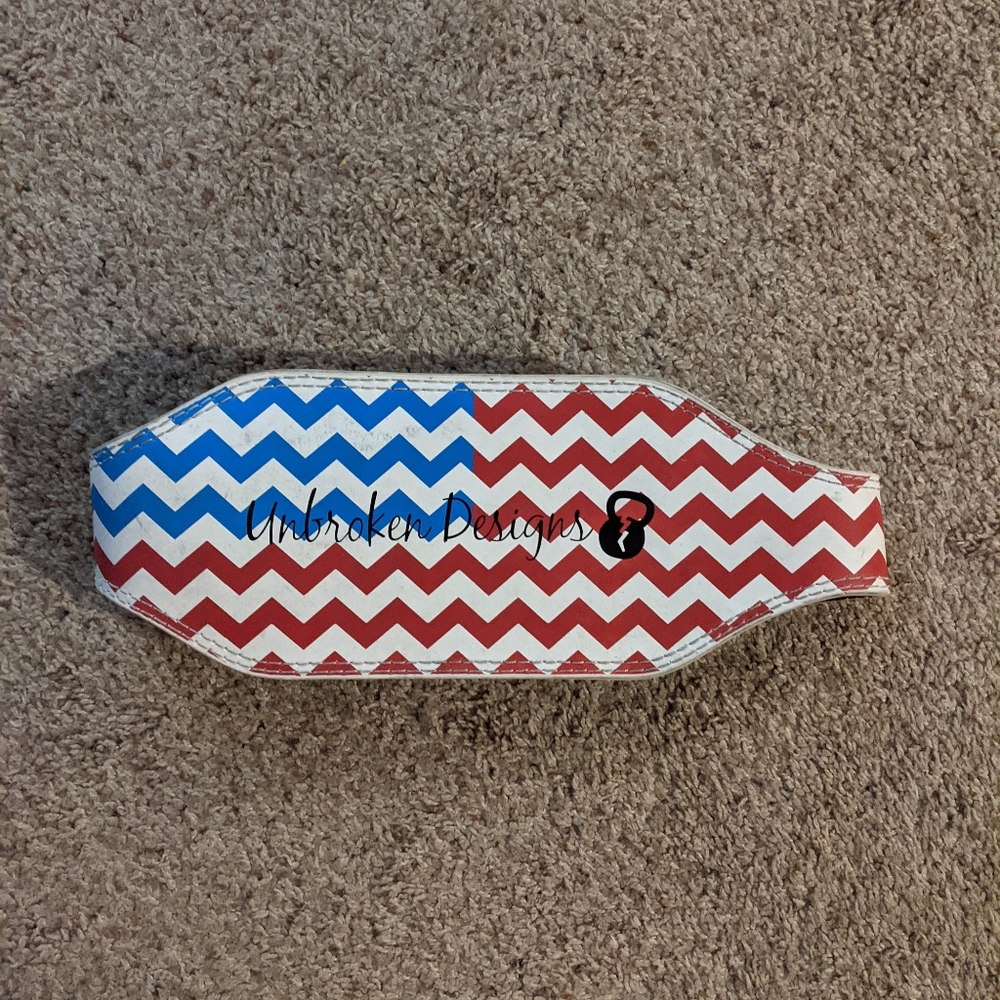 Small unbroken designs belt